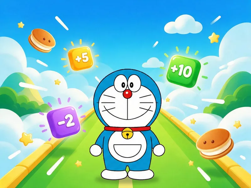哆啦A梦数字奔跑